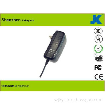 aa battery charger power adapter 12V2.5A CCC plug,with CCC certif